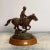 Bronze 20th Century Realist Pony Express Rider by Keith Christie For Sale - Image 8 of 8