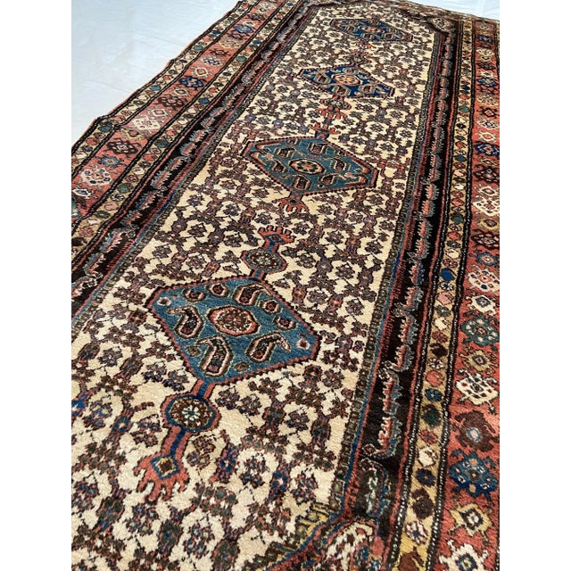 Turkish Antique Shahsavan Rug 8.5x4.1 For Sale - Image 3 of 4