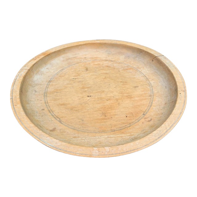 19th Century English Sycamore Treen Bowl For Sale