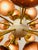 21st Century Ovale Natural Brass Frosted Amethyst Murano Sputnik Chandelier by Fabio LTD For Sale - Image 9 of 9