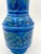Bitossi Rimini Blue Ceramic Vase by Aldo Londi for Bitossi, 1960s For Sale - Image 4 of 7