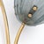 Gold Murano Glass and Brass Tulips Sconces, 2000s, Set of 2 For Sale - Image 8 of 11
