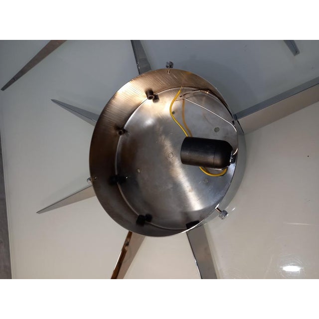 Stella Cometa Wall Sconce in Chrome in the style of Gio Ponti For Sale - Image 4 of 15