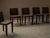 1970s Architectural Oak Chairs, France, 1970, Set of 6 For Sale - Image 5 of 18