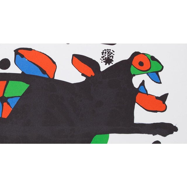 Surrealist Animal Poster after Joan Miro For Sale - Image 3 of 5