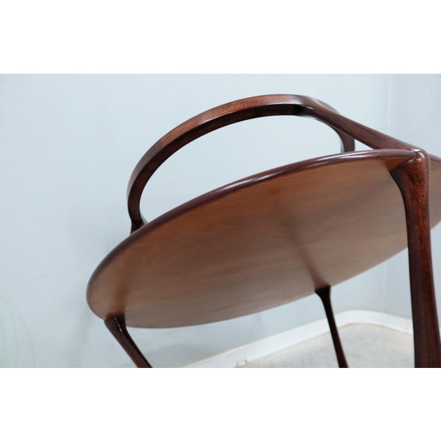 Round Side Table attributed to Pierluigi Giordani, 1950s For Sale - Image 10 of 17