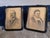 Wood Portrait, 1890s, Pencil on Paper, Framed, Set of 2 For Sale - Image 7 of 8