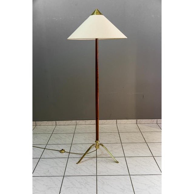 Floor Lampby Rupert Nikoll, Vienna, 1950s For Sale - Image 13 of 13