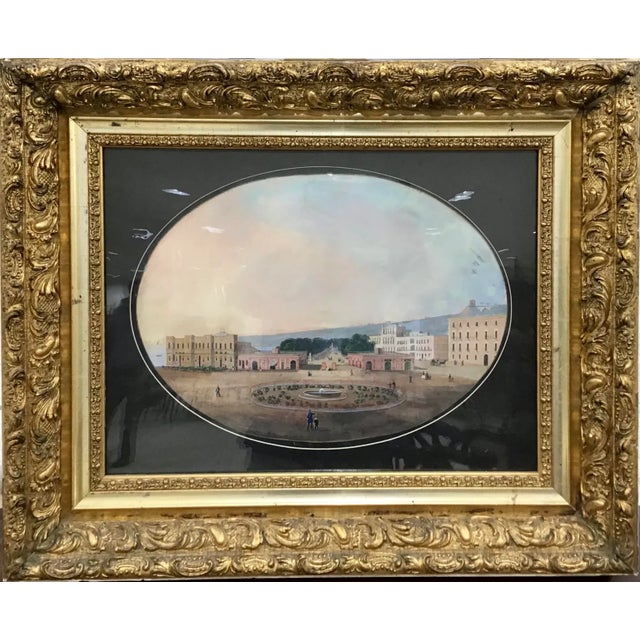 19th Century Italian Grand Tour Gouache For Sale