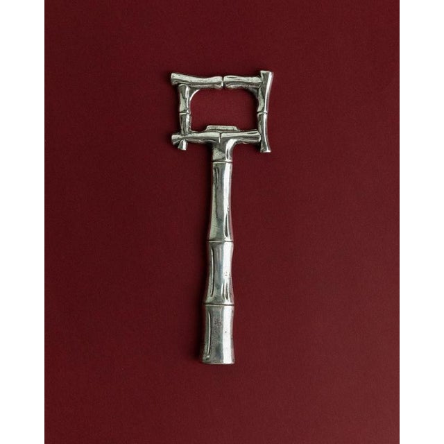 Vintage Silver Plated Bottle Opener, 1970s For Sale - Image 11 of 11