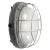 Metal Vintage Industrial Frosted Glass Wall Light For Sale - Image 7 of 7