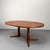Danish teak dining table, design: Svend A. Madsen. Beautiful round mid-century dining table with a 50cm extension, in good...