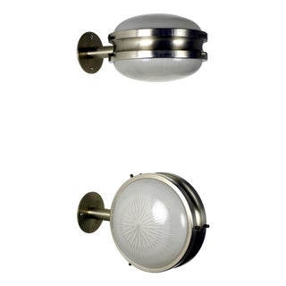 Large Gamma Wall Lamps by Sergio Mazza for Artemide, 1960s, Set of 2 For Sale