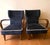Art Deco Armchairs in Walnut and Velvet, Italy, 1930s, Set of 2 For Sale - Image 12 of 12