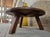 Large Mid-Century Modern Round Oak Coffee Table, 1970s For Sale - Image 11 of 13