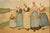 Henri Cassiers Dutch Village Scene Print in Arts & Crafts Oak Frame For Sale - Image 9 of 17