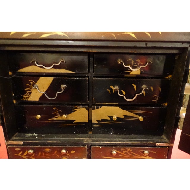 Japanese Meiji Cabinet, 19th Century For Sale - Image 9 of 10