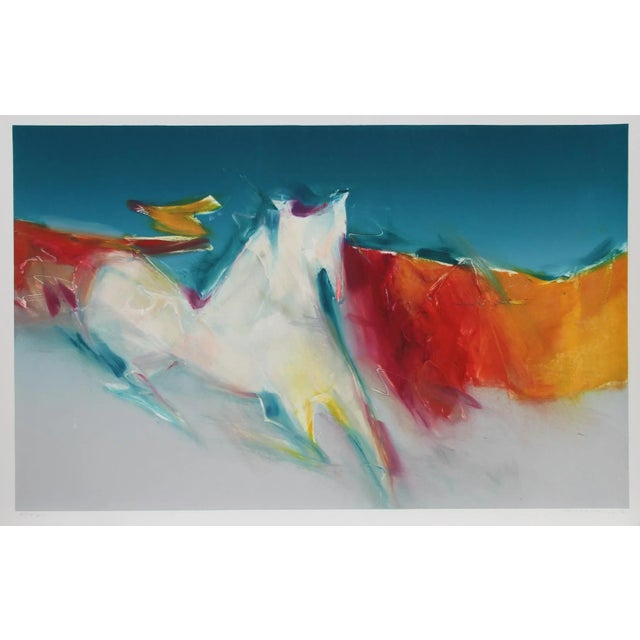 Abstract Monotype, Jean Richardson Monoprint, Signed For Sale - Image 3 of 3