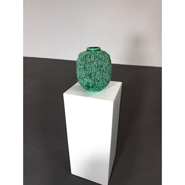 Swedish Chamotte Vase by Gunnar Nylund for Rörstrand, 1960s For Sale - Image 6 of 7