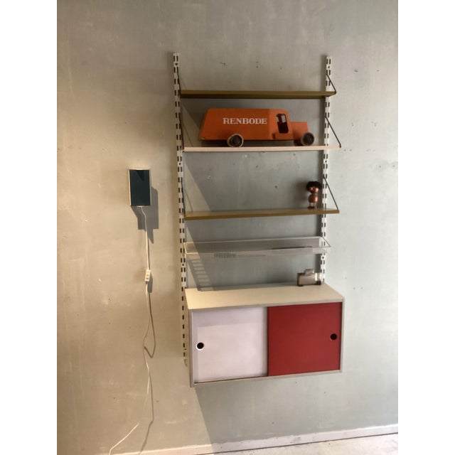 Metal Wall Unit by Tjerk Reijenga for Pilastro, 1960, Set of 13 For Sale - Image 7 of 7