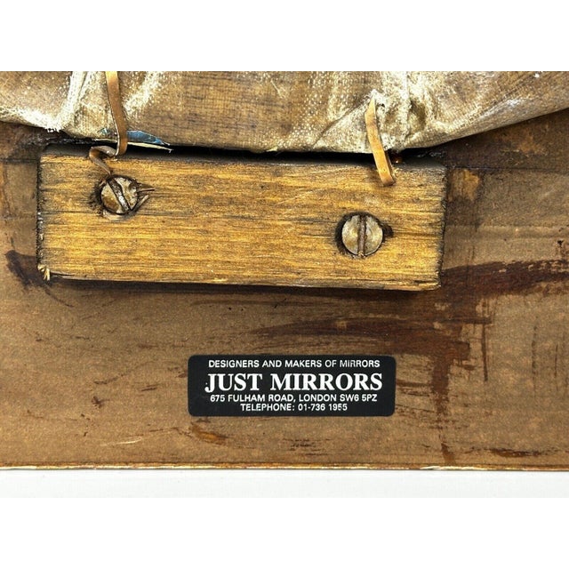 Large 19th Century Oil Painting Military Dress Portrait of Napoleon Bonaparte Wearing the Grand Cross of the Légion D’honneur For Sale - Image 14 of 18