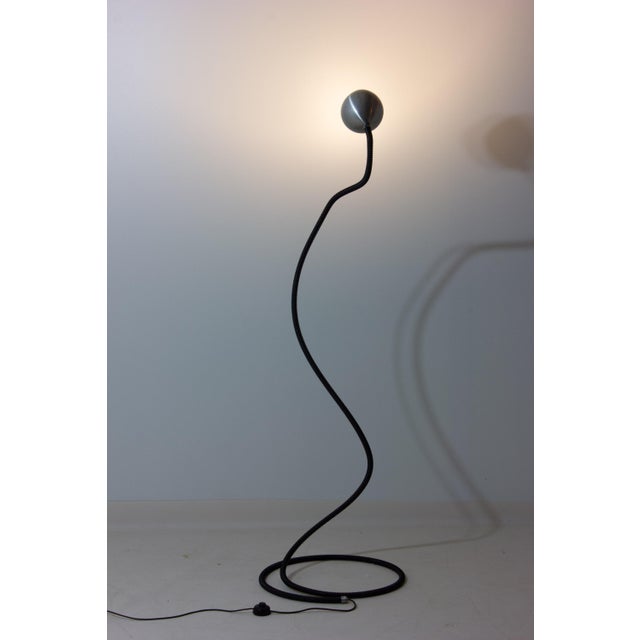 1970s Vintage Serpente Floor Lamp by Valenti, Italy, 1970s For Sale - Image 5 of 11