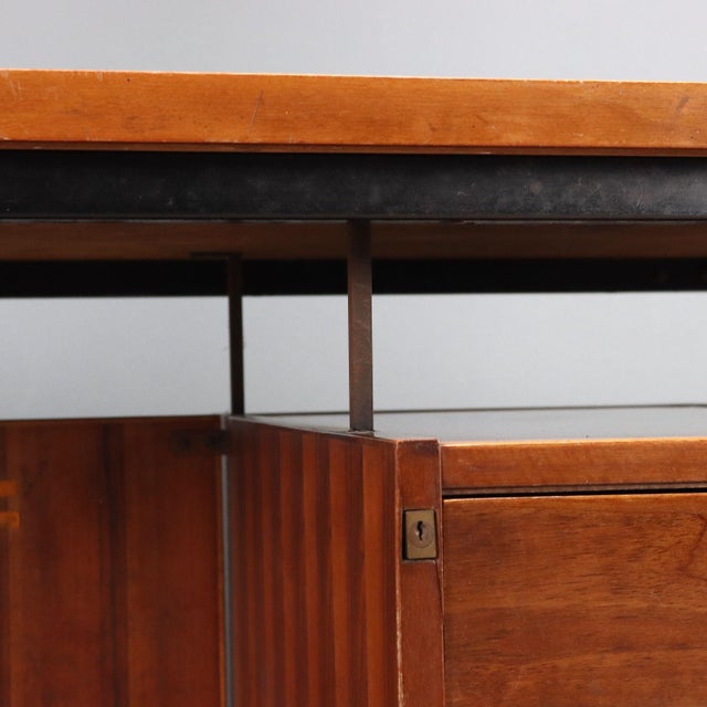 Mid-Century Mahohgany Desk, 1960s For Sale - Image 4 of 12