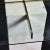 Metal Travertine Stone and Brass Pedestal Side Table With Square Glass For Sale - Image 7 of 10