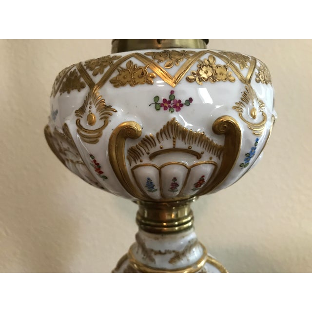 1940s Vintage Meissen Porcelain Lamp Base Chairish