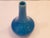 Antique Fred Roberson Turquoise Crackle Glaze Vase For Sale - Image 4 of 5