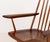 Brown George Nakashima Walnut New Rocking Chair, 1962 For Sale - Image 8 of 11
