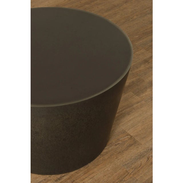 Modern Patinated Steel Coffee Table For Sale - Image 10 of 12