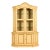 Karges Style French Regency Louis XVI Cream Lacquered and Gold Gilt Breakfront Bookcase Cabinet, Circa 1960s For Sale