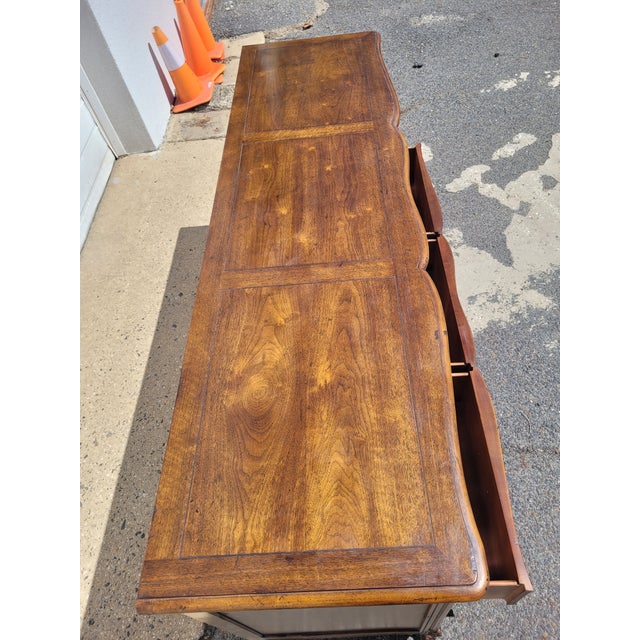 1980s Henredon Country French Long Dresser For Sale In Philadelphia - Image 6 of 12