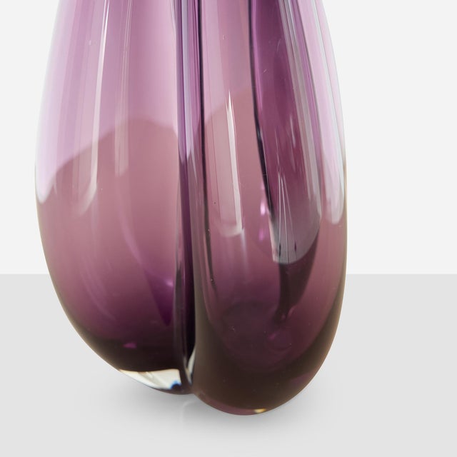Treflojet Glass Vase by Per Lütken for Holmegaard For Sale - Image 9 of 9