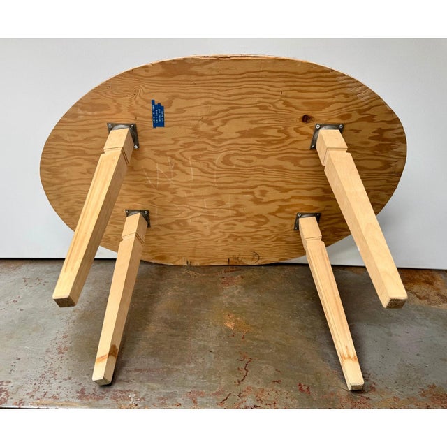 1967 Signed Psychedelic Glass Mosaic Coffee Table Studio Craft Folk Art For Sale - Image 10 of 14