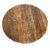 Contemporary Rustic Solid Wood Handmade 36" Round Tapered Sides Barrel Coffee Table For Sale - Image 3 of 6