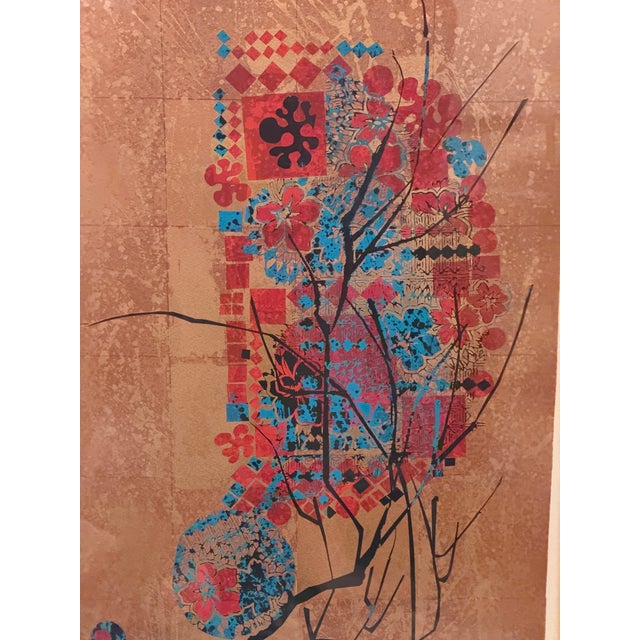 1979 Lebadang “Joyeux” Signed e.a. Artist’s Proof Serigraph, Framed With Documentation For Sale - Image 11 of 14