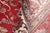 Red Retro Persian Tabriz Red/Beige Wool Rug - 8'1'' X 11'3'' For Sale - Image 8 of 10