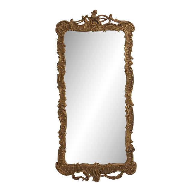 Large French Style Gold Finish Tall Mirror Chairish