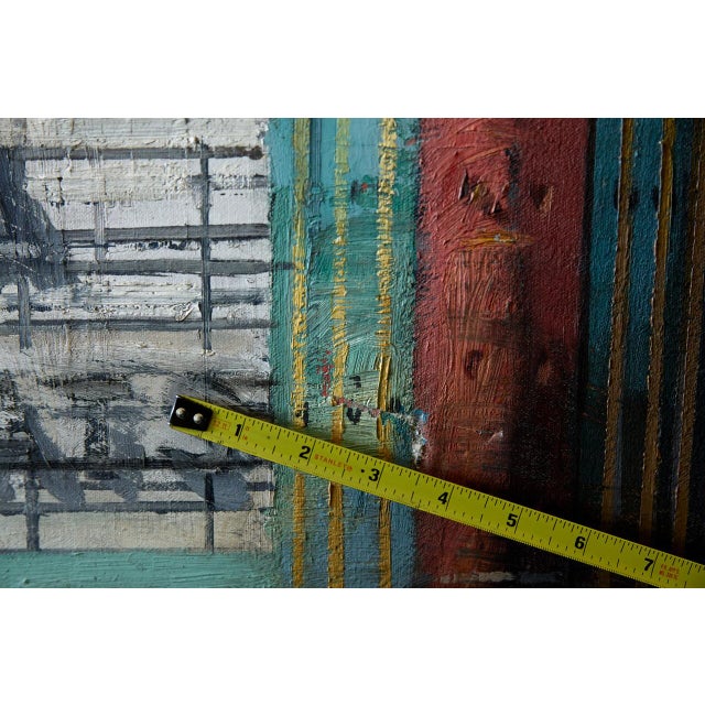 1990s Original Richard Bunkall Painting, Cinematic Urban Theatre Marquee Scene, Framed Oil on Canvas For Sale - Image 10 of 13