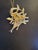 Traditional Dansk Two Turtle Doves Silverplate Christmas Ornament For Sale - Image 3 of 9