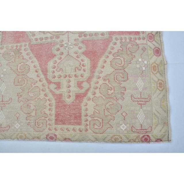 Antique Vintage Floor Carpet For Sale - Image 9 of 10