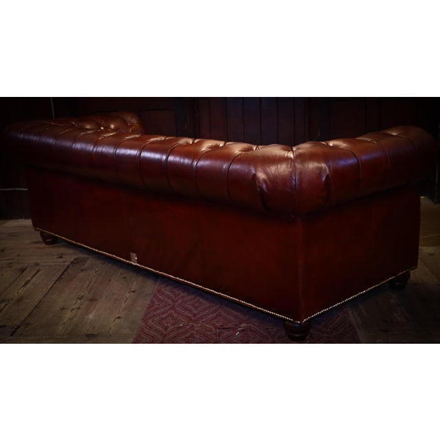 Large Vintage Sofas in Leather, 2010s, Set of 2 For Sale - Image 4 of 18