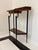 Wood Italian Demi Lune Console Table, 1950s For Sale - Image 7 of 8