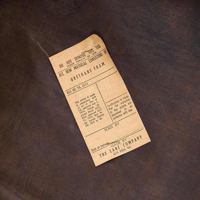 Lane Acclaim Mid Century Walnut Dining Chairs - Set of 6 For Sale - Image 14 of 14