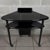 Console Table in Black Lacquered Wood For Sale - Image 6 of 11