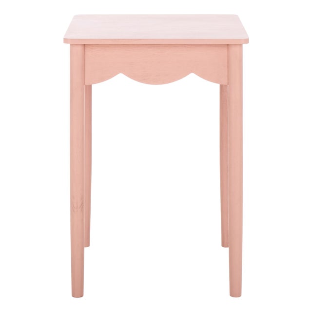 Paislyn Accent Table in Pink For Sale