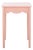 Paislyn Accent Table in Pink For Sale