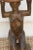 African Antique African Figural Luba's Stool For Sale - Image 3 of 10